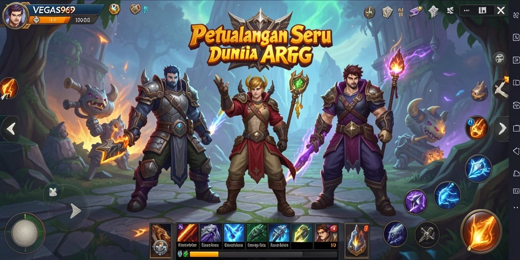 Tampilan gameplay seru dalam <strong>VEGAS969</strong> dengan karakter dan aksi yang menarik.